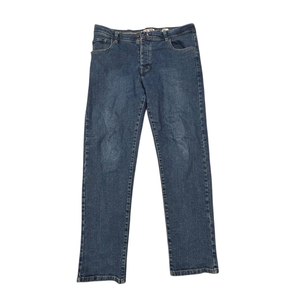 Vintage LTB Men’s Button Fly Blue Straight Leg Blue Jeans‎ 38/34